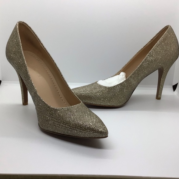 Coach Addie 90 Metallic Fabric Pumps size 6 - Picture 9 of 11